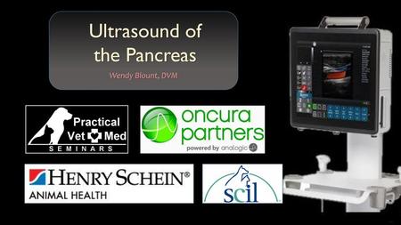 Ultrasound of the Pancreas Wendy Blount, DVM Free PowerPoint Templates.