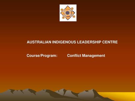 AUSTRALIAN INDIGENOUS LEADERSHIP CENTRE