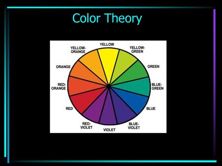 Color Theory.