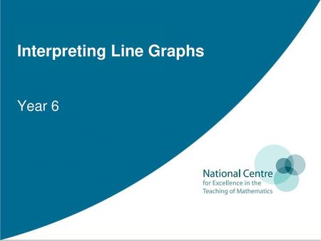 Interpreting Line Graphs