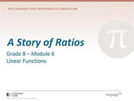 Grade 8 – Module 6 Module Focus Session