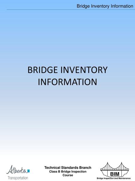 Inventory Information