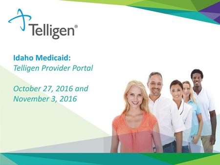 Idaho Medicaid:  Telligen Provider Portal