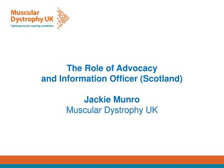 and Information Officer (Scotland)