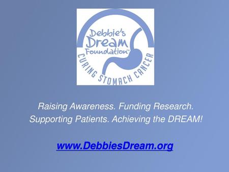 Raising Awareness. Funding Research.