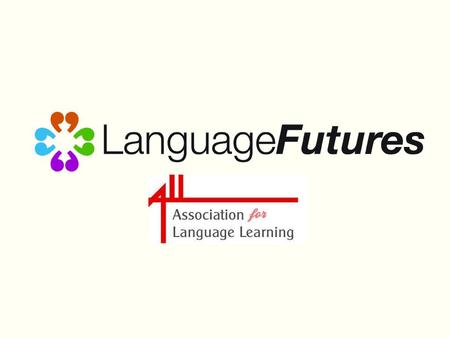 This morning I’m going to tell you about Language Futures