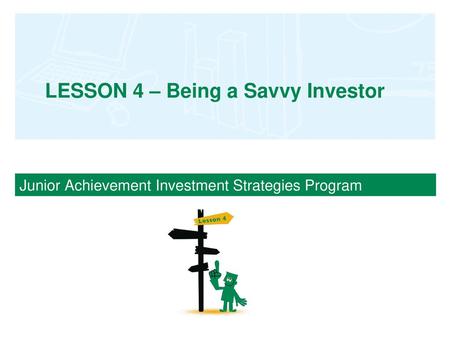 Junior Achievement Investment Strategies Program