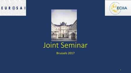 Joint Seminar Brussels 2017.