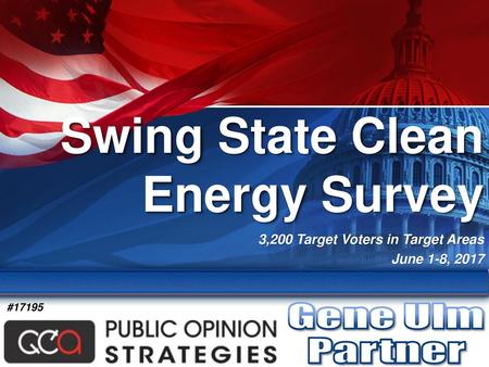 Swing State Clean Energy Survey