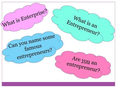 What is an Entrepreneur?