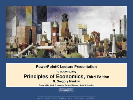 Principles of Economics, Third Edition