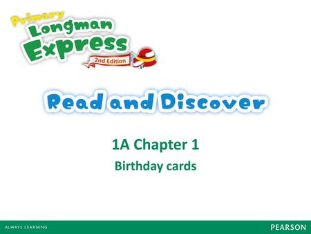 1A Chapter 1 Birthday cards