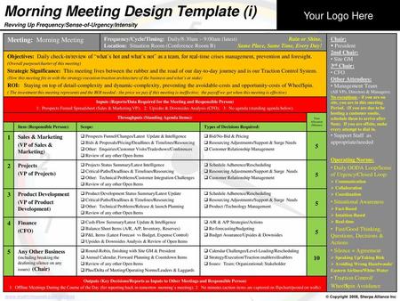 Morning Meeting Design Template (i)