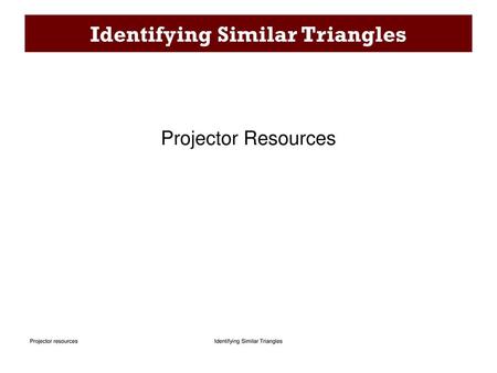 Are these Mathematically Similar?