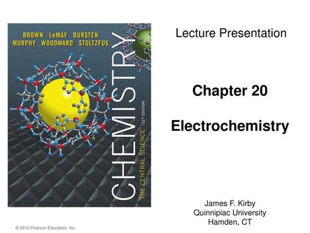 Chapter 20 Electrochemistry