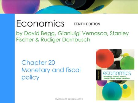 Chapter 20 Monetary and fiscal policy