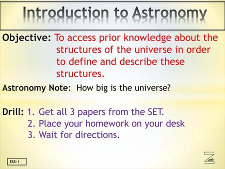 Introduction to Astronomy