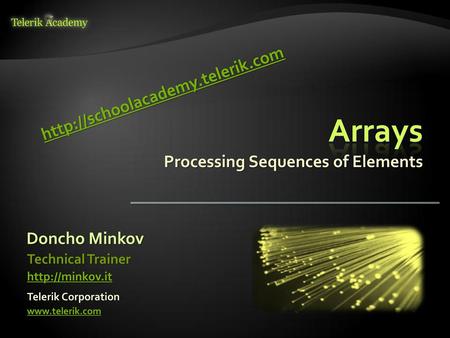 Processing Sequences of Elements