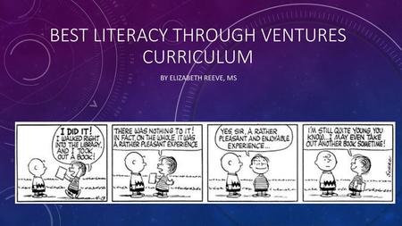 Best Literacy through Ventures Curriculum