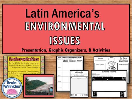 Presentation, Graphic Organizers, & Activities