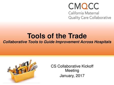 CS Collaborative Kickoff Meeting January, 2017