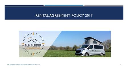 Rental agreement policy 2017