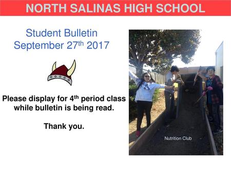 NORTH SALINAS HIGH SCHOOL