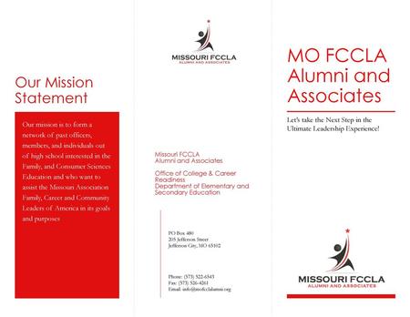 MO FCCLA Alumni and Associates Our Mission Statement