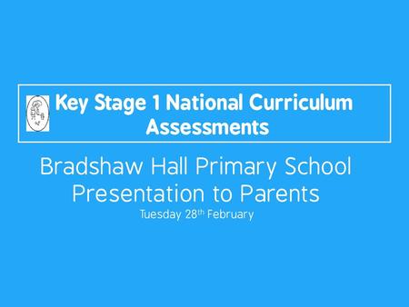 Key Stage 1 National Curriculum