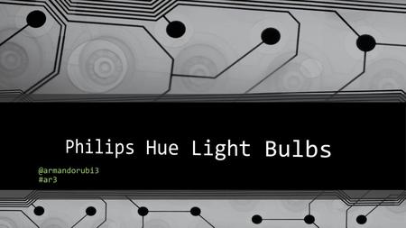 Philips Hue Light Bulbs