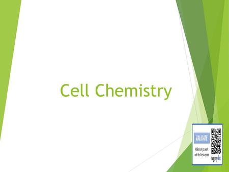 Cell Chemistry.