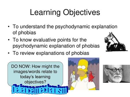 Learning Objectives Defence mechanism