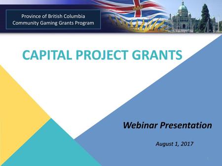 CAPITAL PROJECT GRANTS