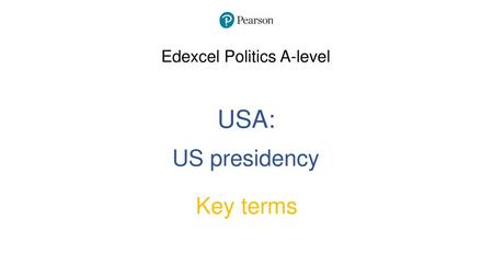 Edexcel Politics A-level