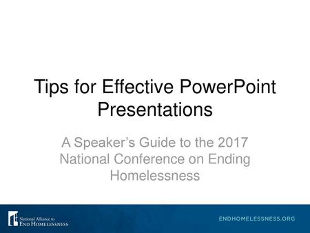 Tips for Effective PowerPoint Presentations