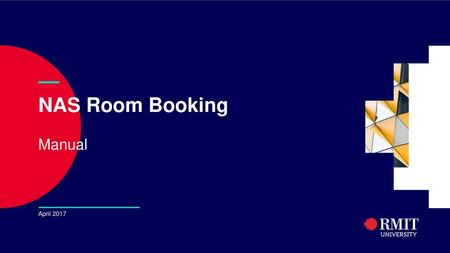 — NAS Room Booking Manual April 2017.