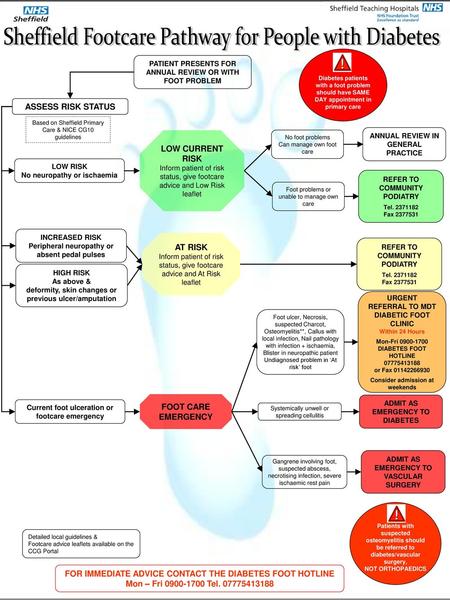 Sheffield Footcare Pathway for People with Diabetes