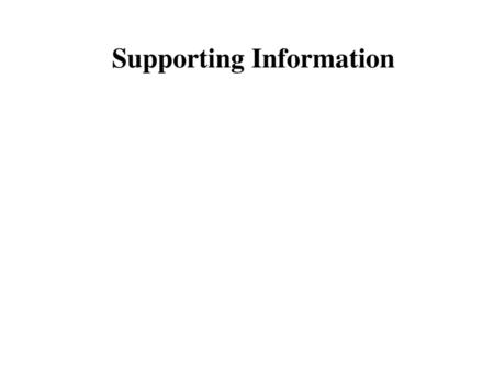 Supporting Information