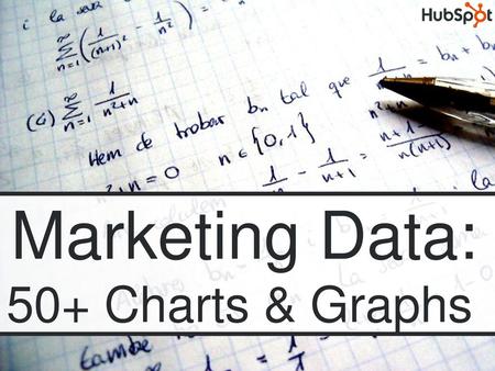 Marketing Data: 50+ Charts & Graphs