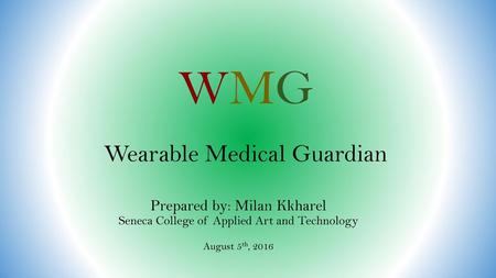 WMG Wearable Medical Guardian