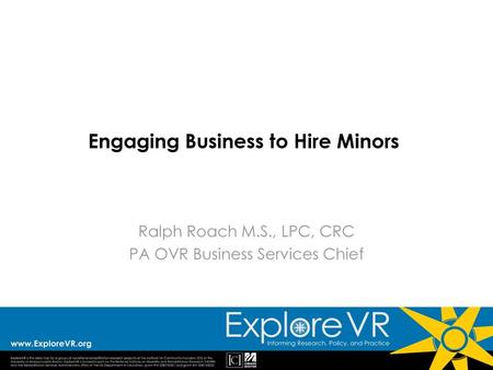 Engaging Business to Hire Minors