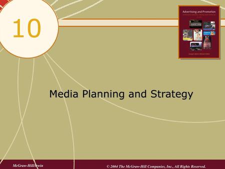 Media Planning and Strategy