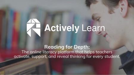 Actively Learn Reading for Depth: