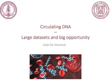 Circulating DNA – Large datasets and big opportunity