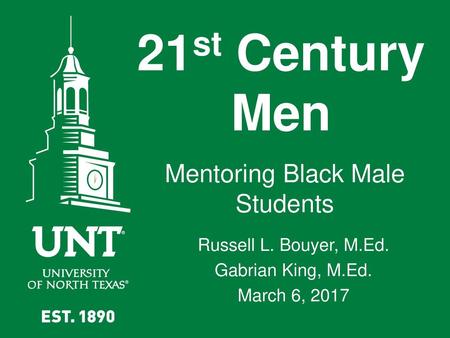 Mentoring Black Male Students