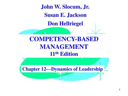 COMPETENCY-BASED MANAGEMENT