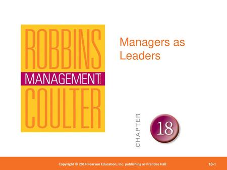 Managers as Leaders.