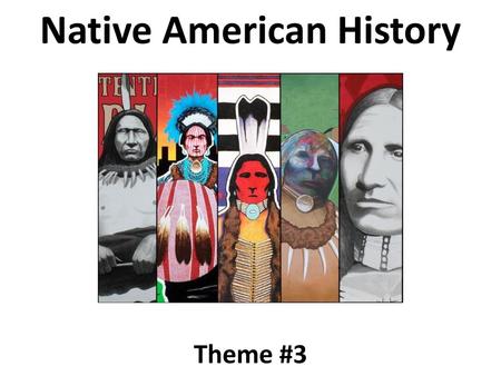 Native American History