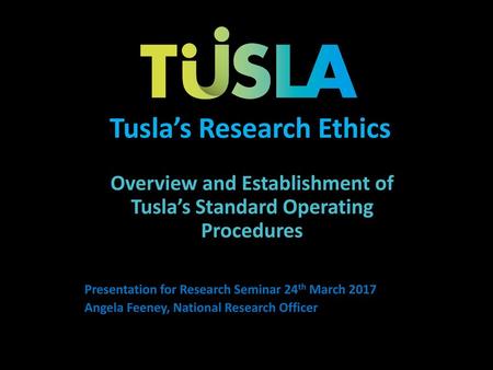 Tusla’s Research Ethics