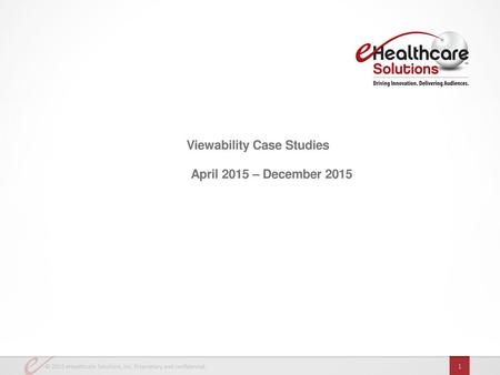 Viewability Case Studies